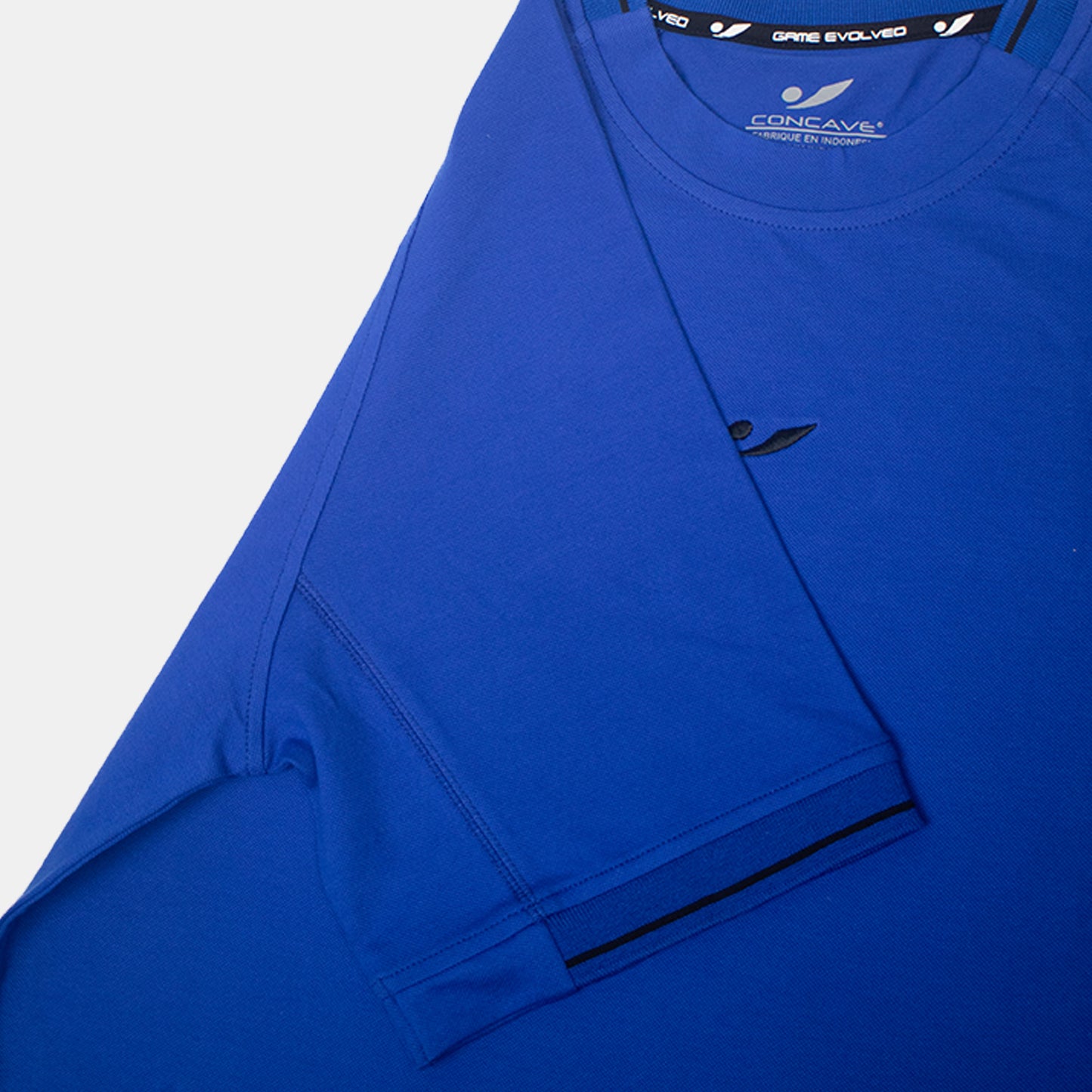 CAVE CASUAL TEE THRIVE POLO - BLUE/BLACK