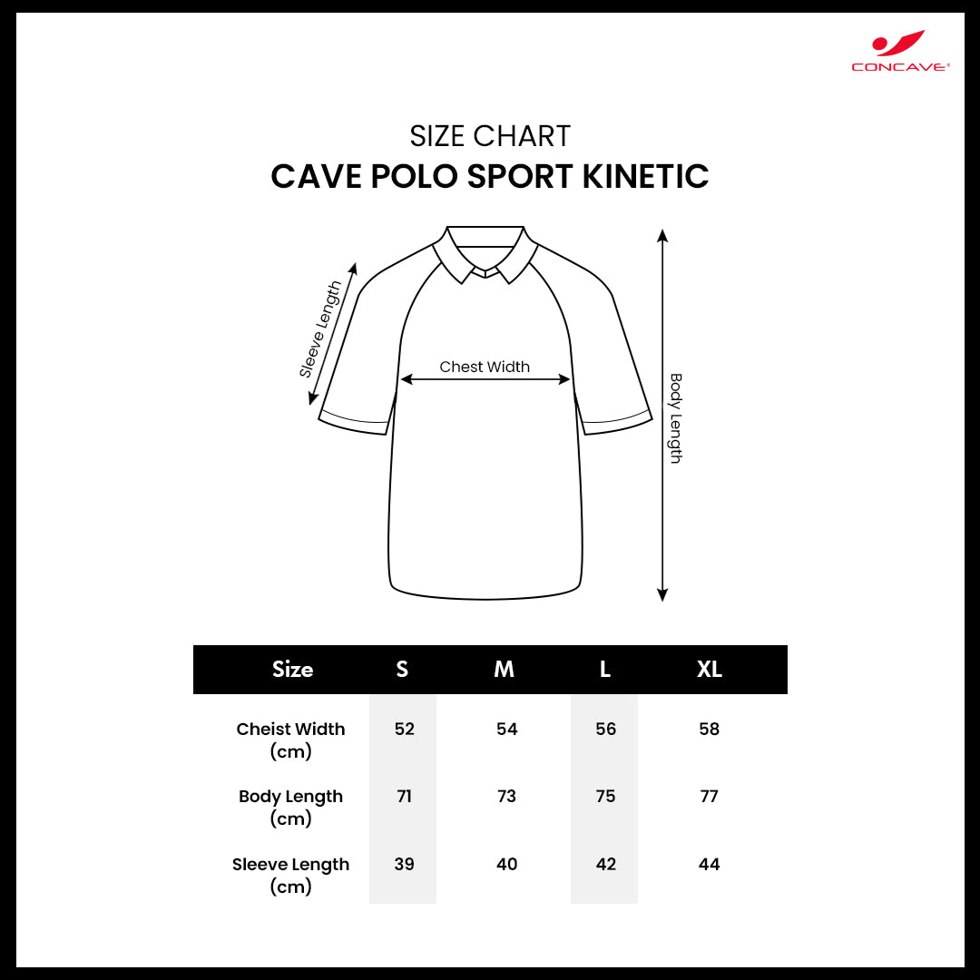 CAVE POLO SPORT KINETIC - RED/BLACK