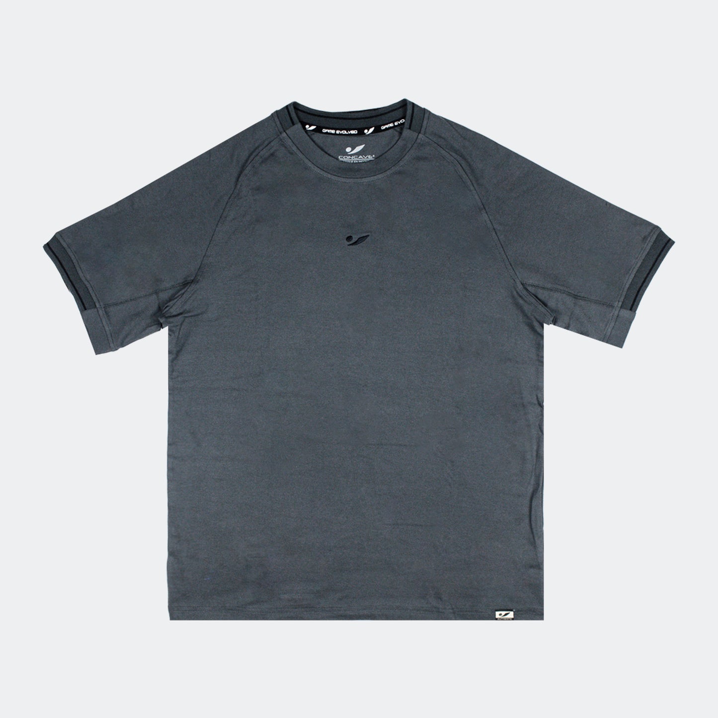 CAVE CASUAL TEE THRIVE POLO - GREY/BLACK