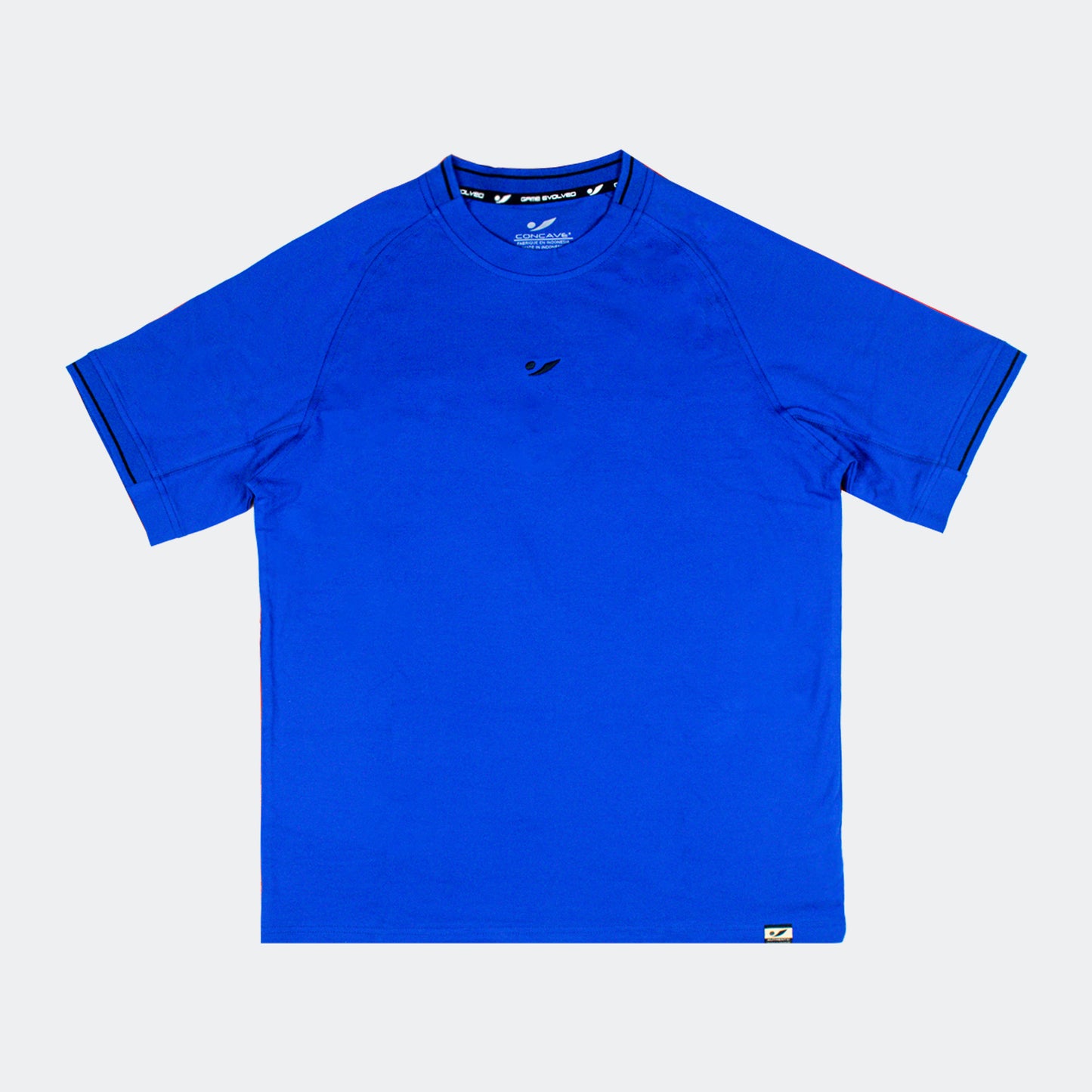 CAVE CASUAL TEE THRIVE POLO - BLUE/BLACK