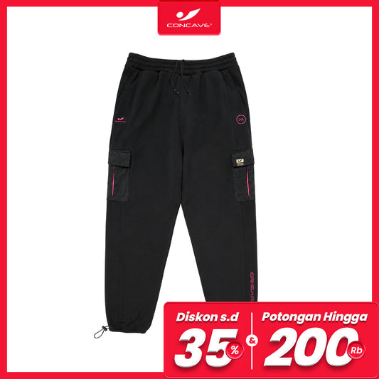Concave x JLingz Cargo Pant - Black/Pink