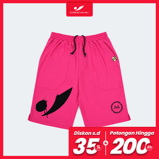 Concave x JLingz Performance Short - Pink/Black