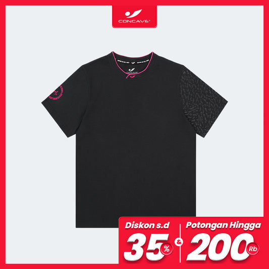 Concave x JLingz Tees - Black/Pink