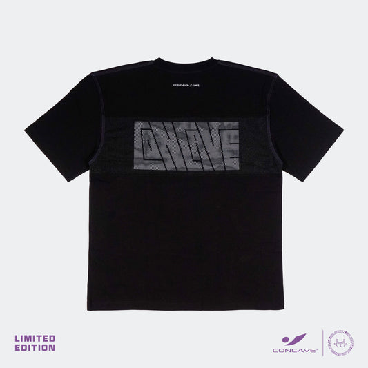 Concave x JLingz Graffiti Oversized Tee - Black/Purple