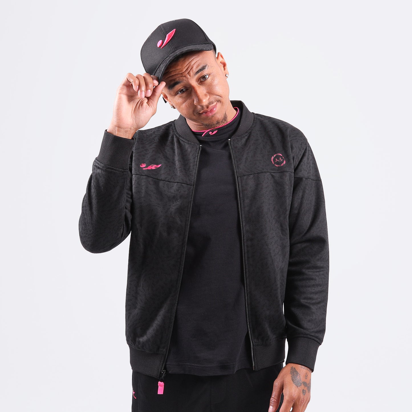 Concave x JLingz Cap - Black/Pink