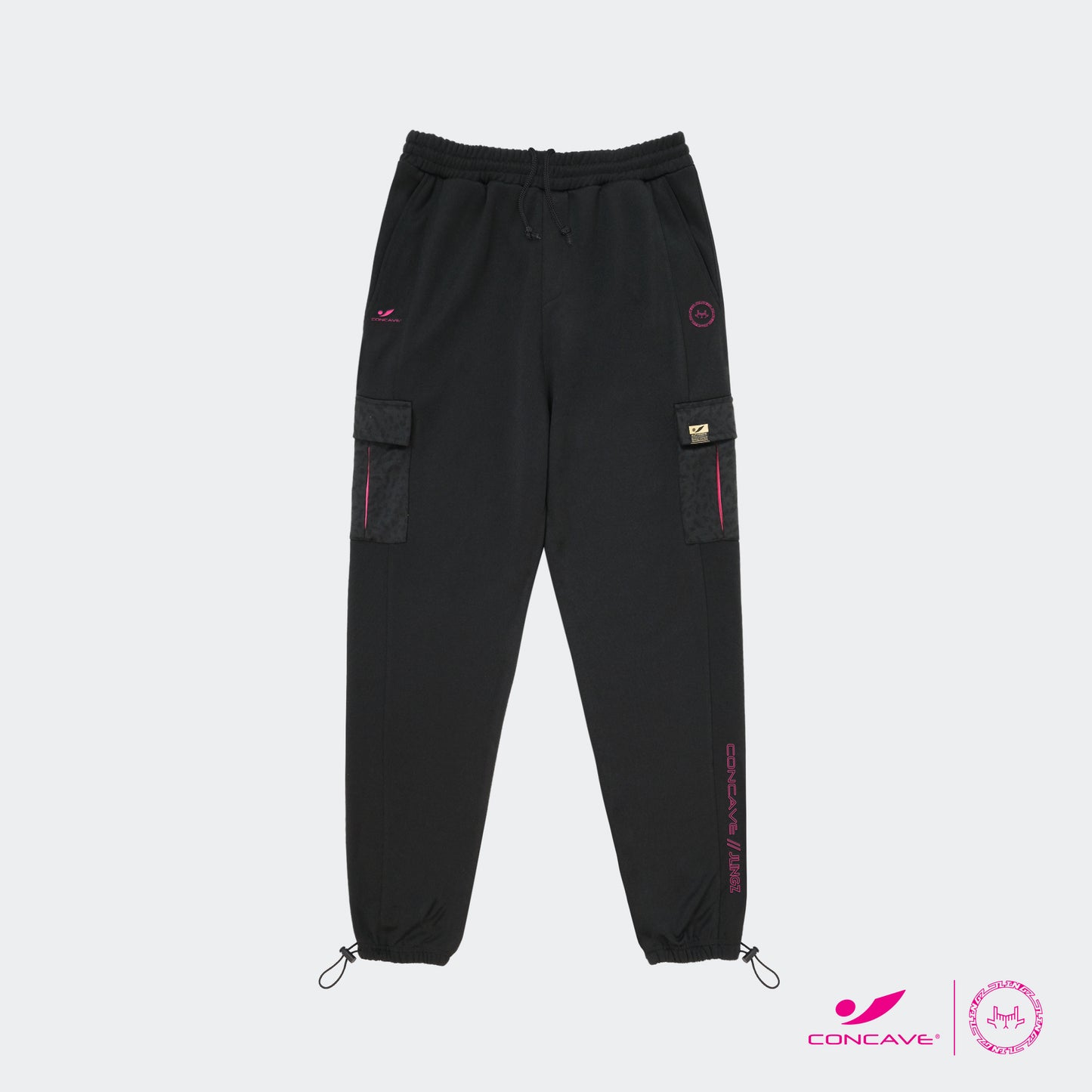 Concave x JLingz Cargo Pant - Black/Pink
