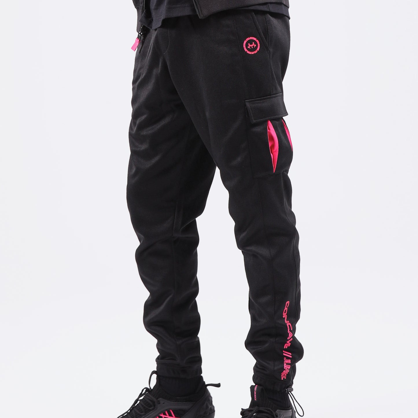 Concave x JLingz Cargo Pant - Black/Pink
