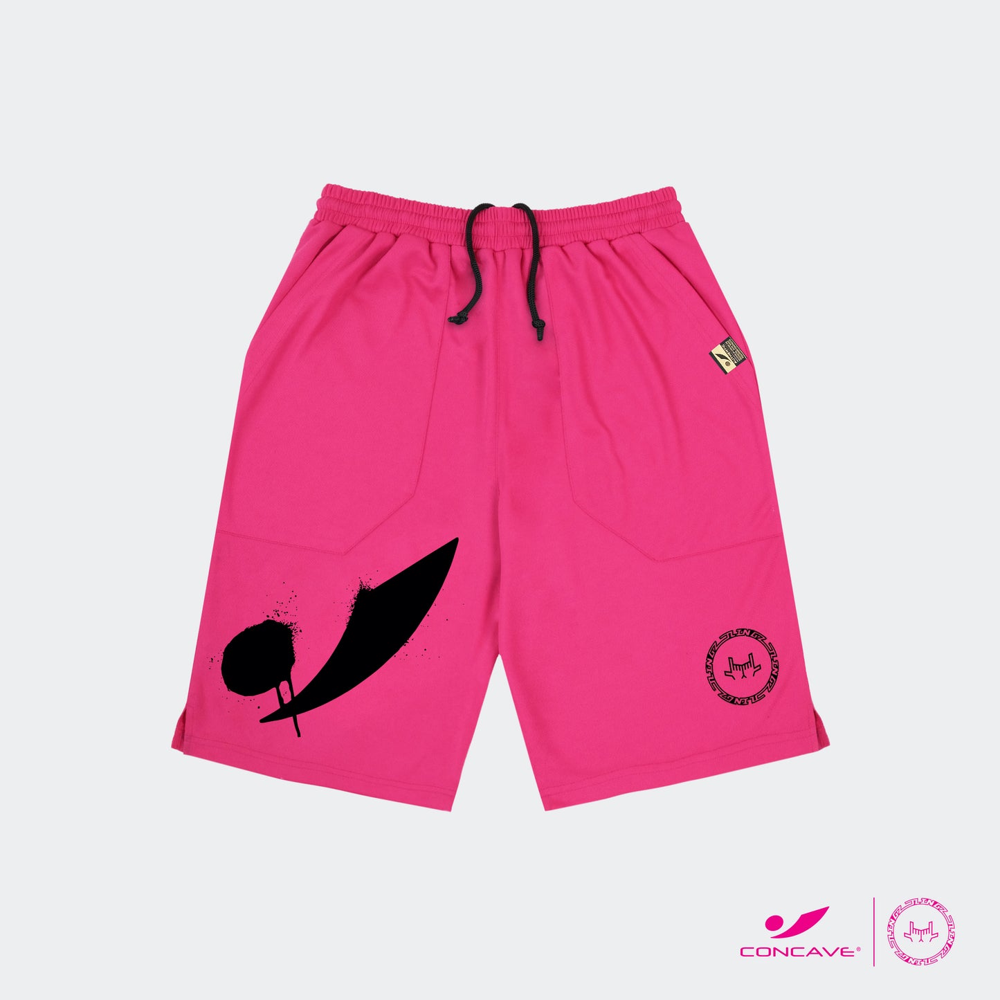Concave x JLingz Performance Short - Pink/Black