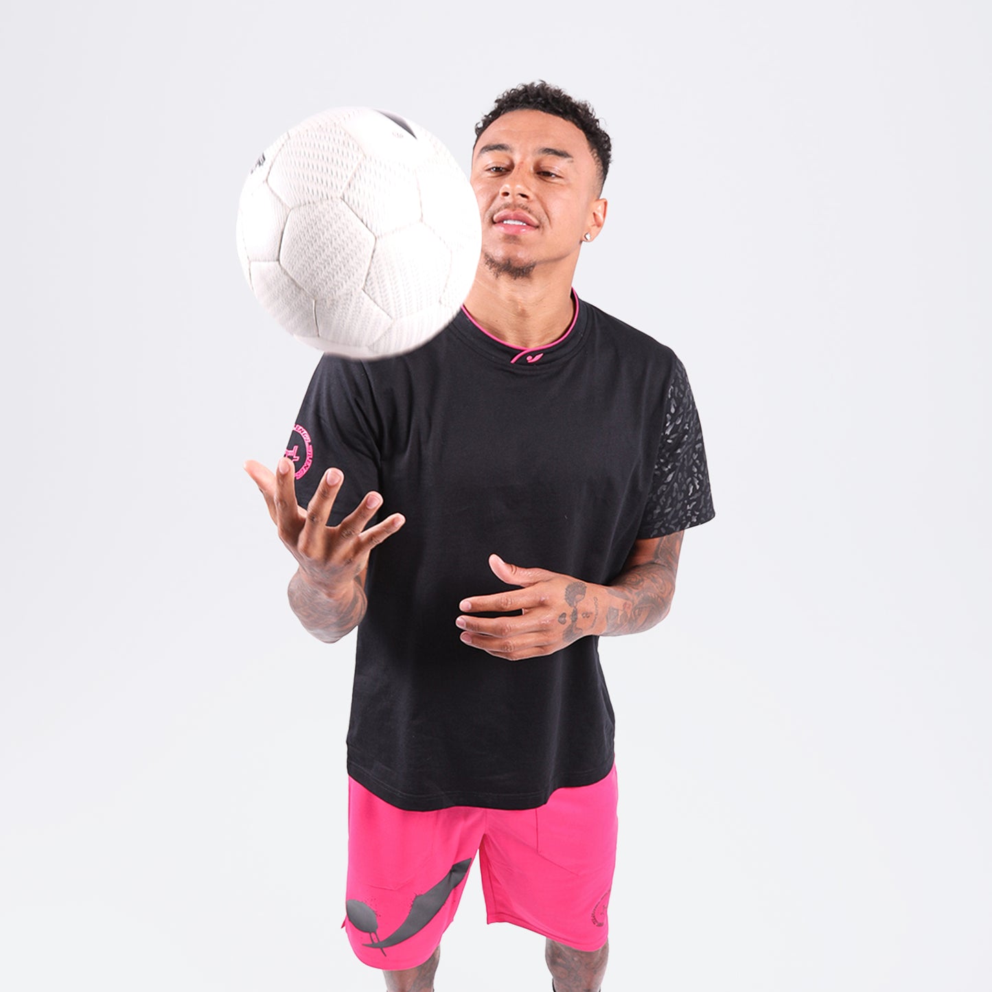 Concave x JLingz Performance Short - Pink/Black
