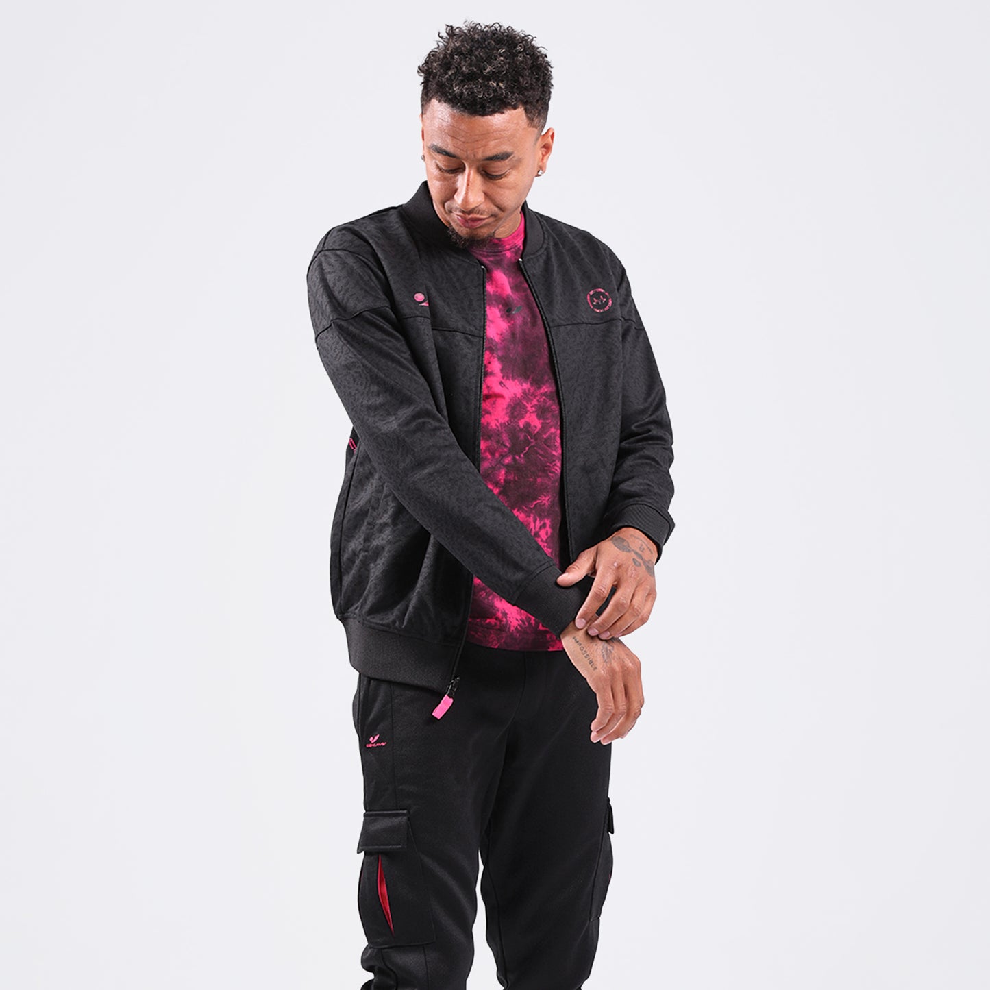 Concave x JLingz Tye Dye Pink Tshirt