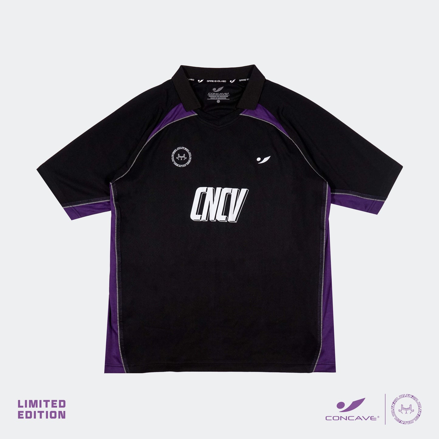 Concave x JLingz Performance Top - Black/Purple