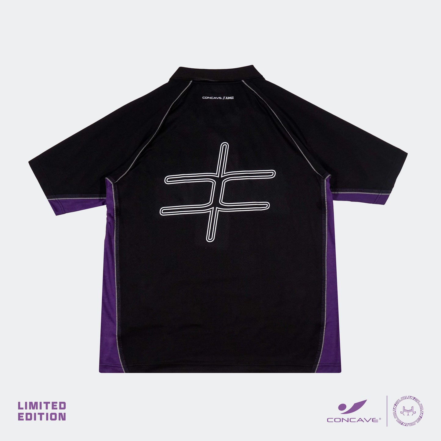 Concave x JLingz Performance Top - Black/Purple