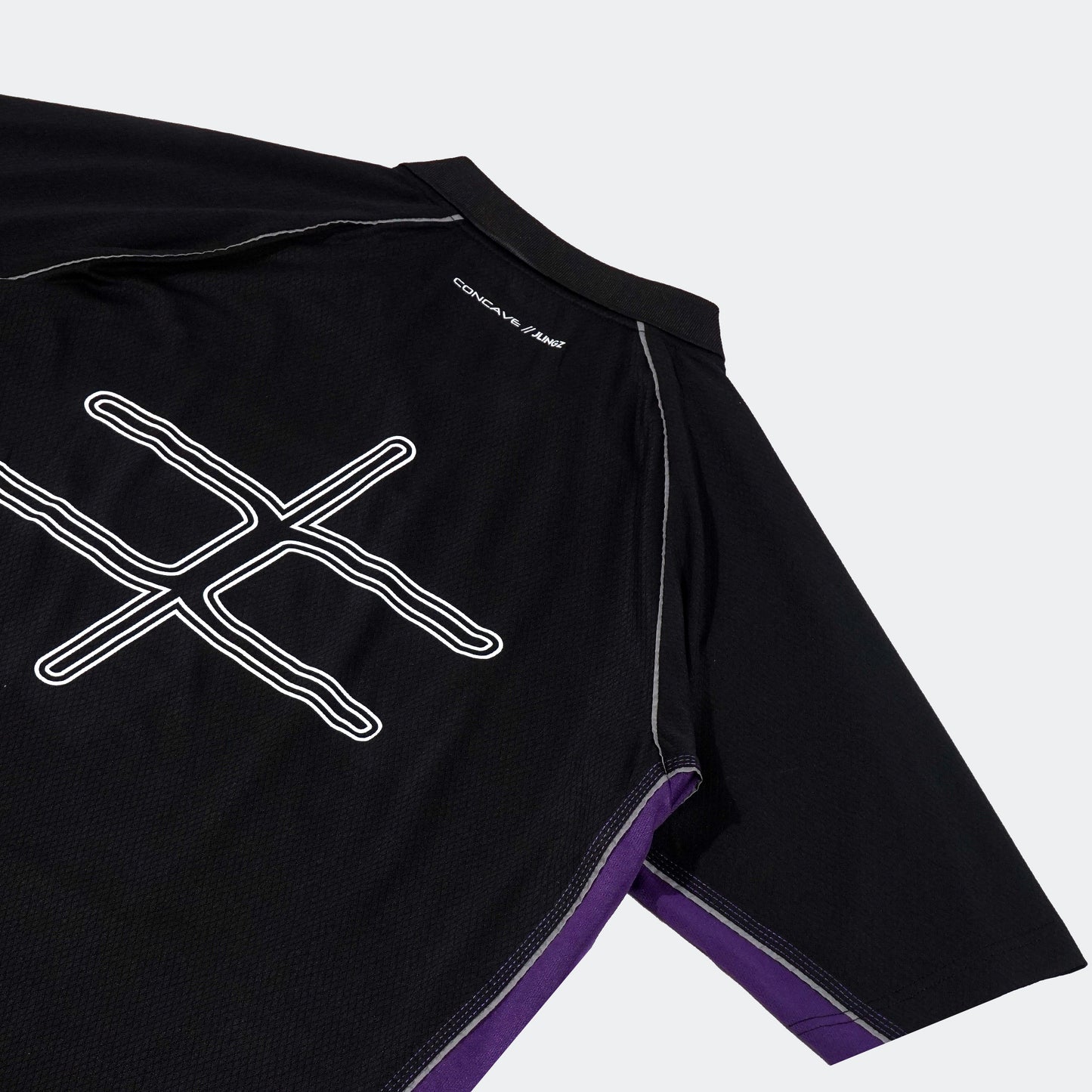 Concave x JLingz Performance Top - Black/Purple