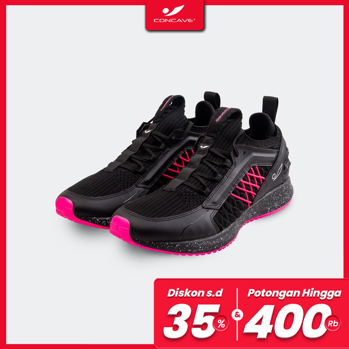Orion - Black / Pink
