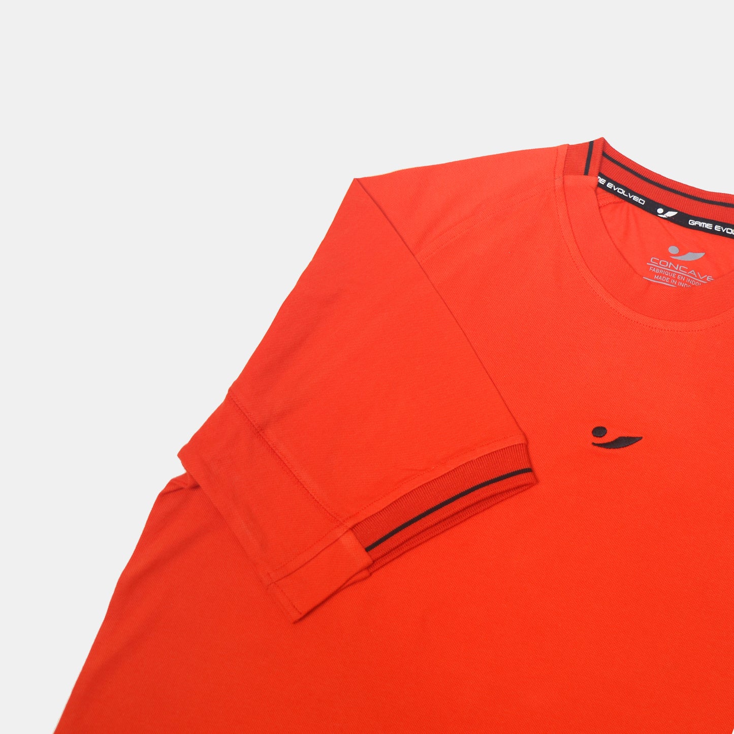 CAVE CASUAL TEE THRIVE POLO - RED/BLACK