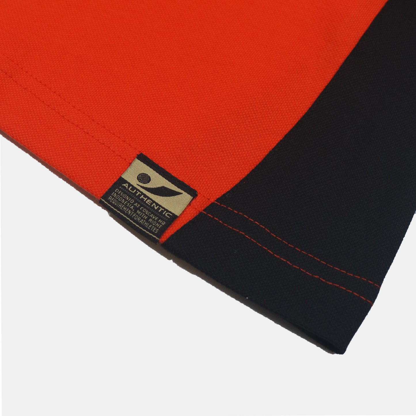 CAVE POLO SPORT KINETIC KIDS - RED/BLACK