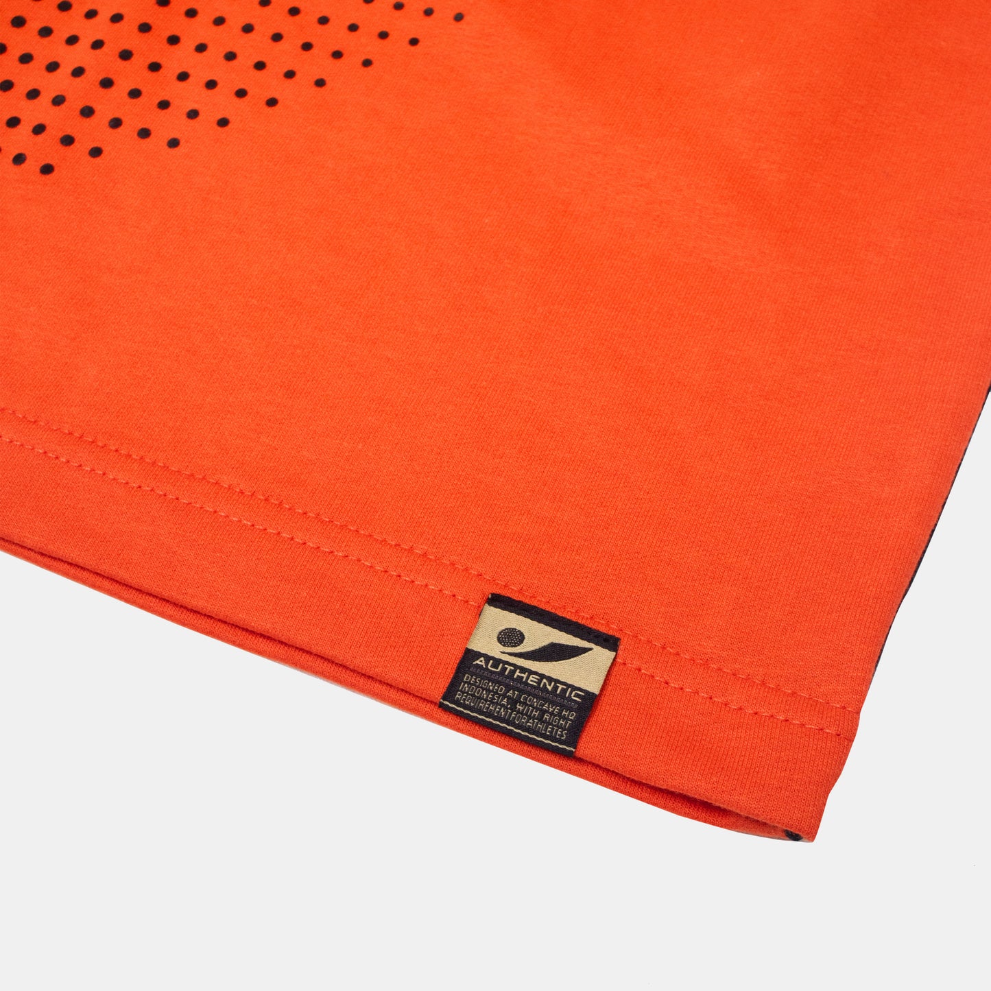 CAVE CASUAL LOGO DOT SHORT - RED