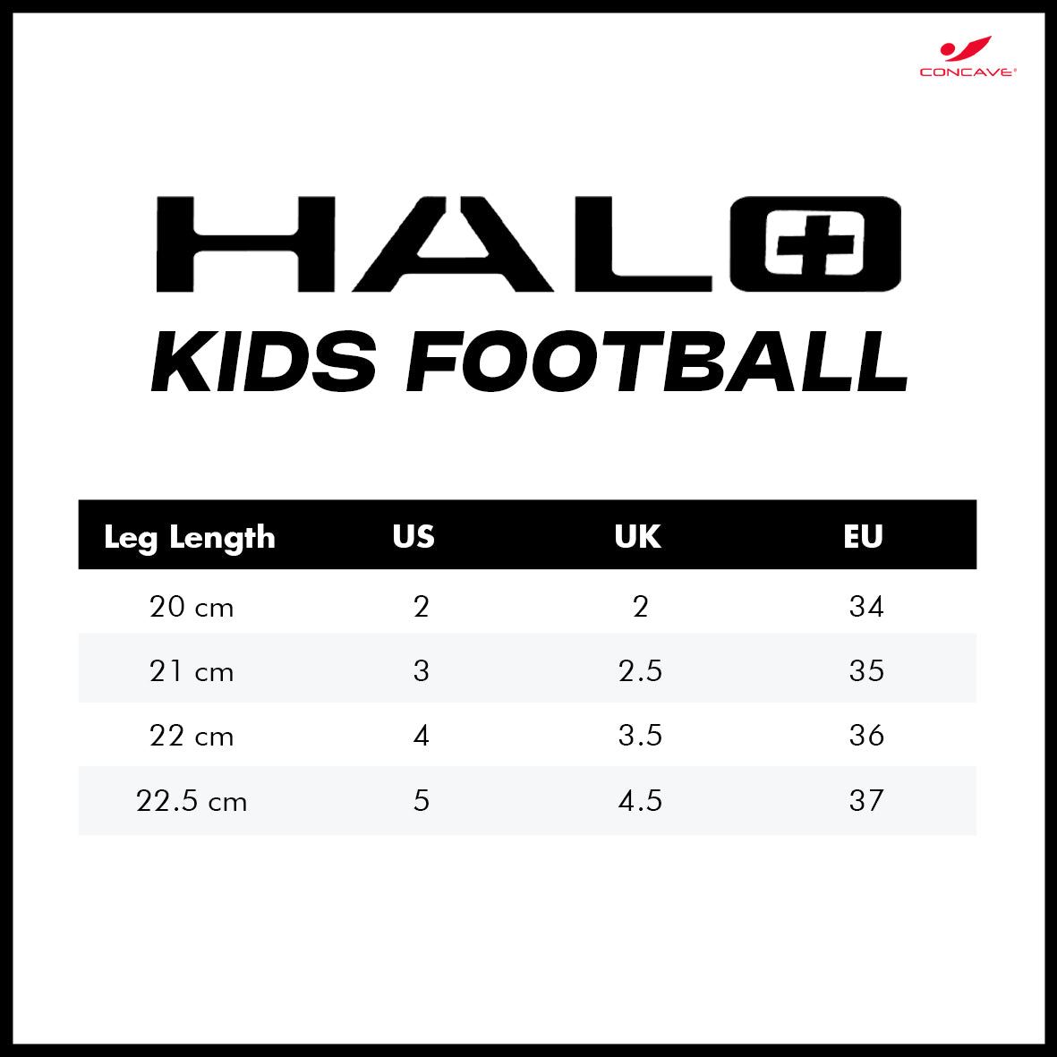 Halo Classic Junior FG - Red / White