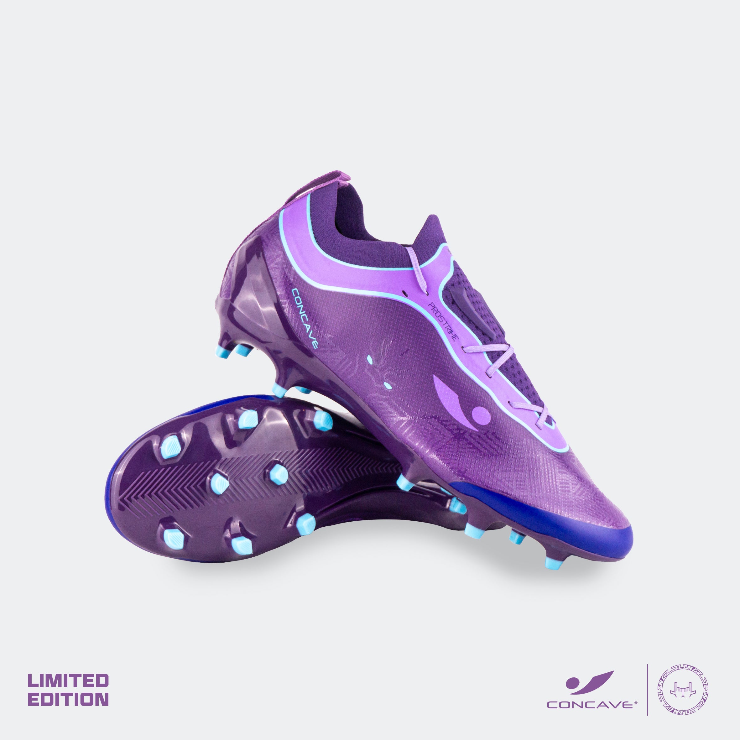 Concave x JLingz Volt Prostrike FG Black Purple Concave Indonesia