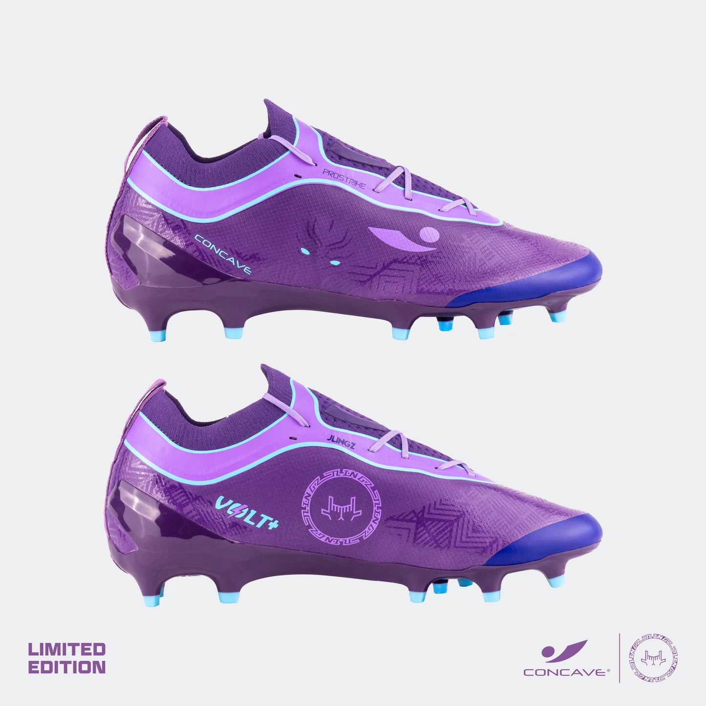 Concave x JLingz - Volt Prostrike FG - Black/Purple