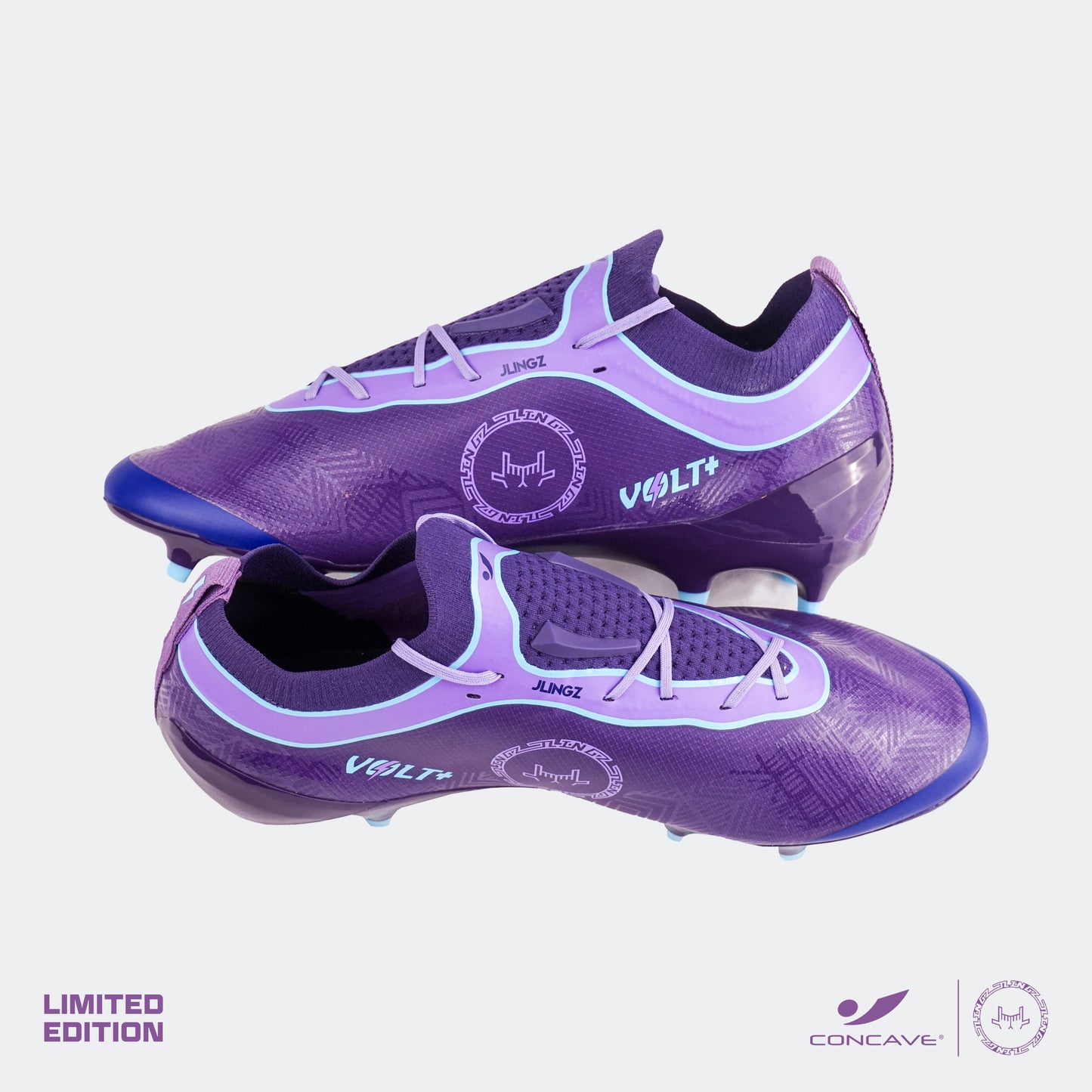 Concave x JLingz - Volt Prostrike FG - Black/Purple