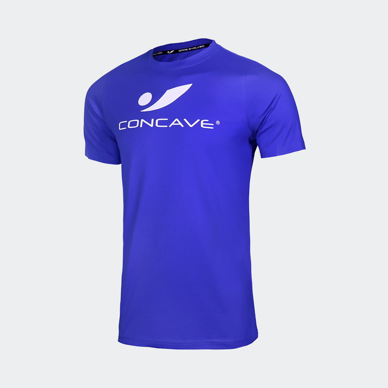 Cave Casual Tee -Blue / White