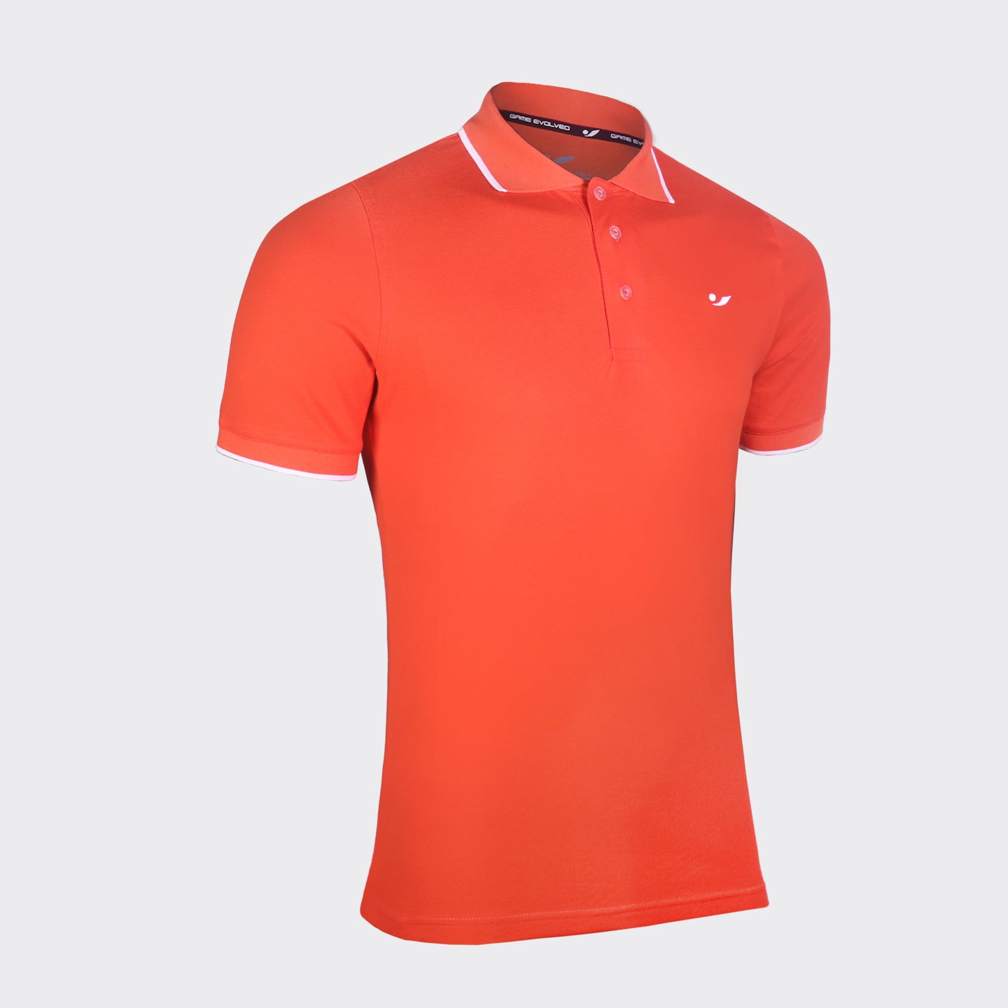 Cave Lifestyle Basic Polo T-Shirt - Red / White