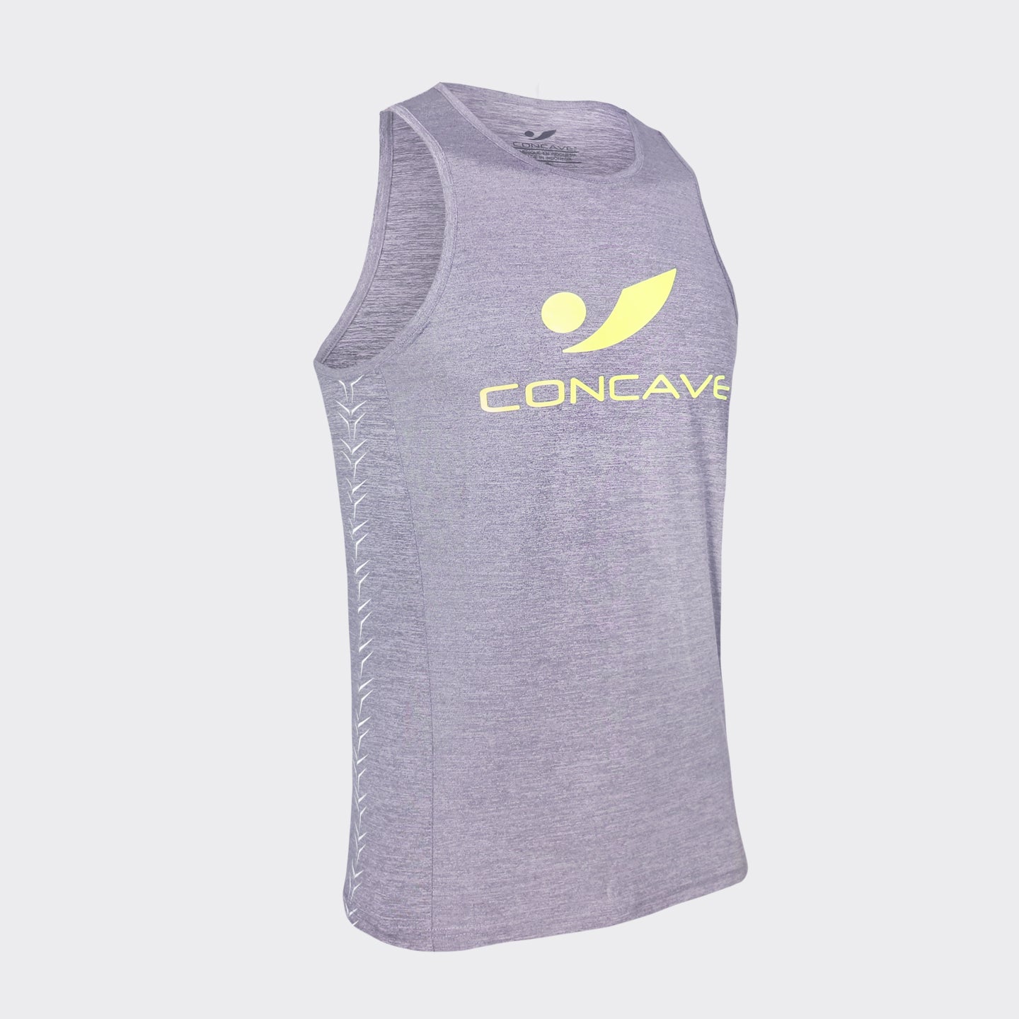Cave Performance Running Sleevles - Grey / Yellow