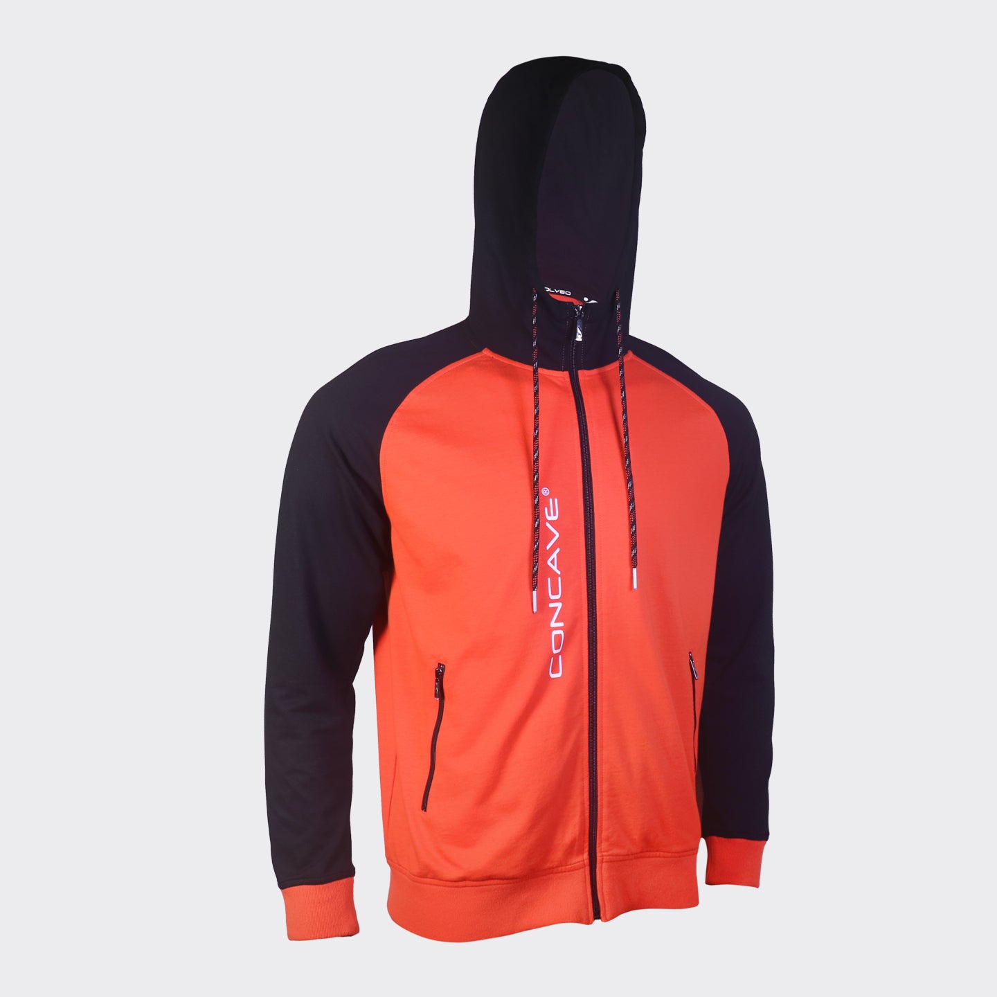 Cave Lifestyle Hoodie - Cherry Tomato / Black