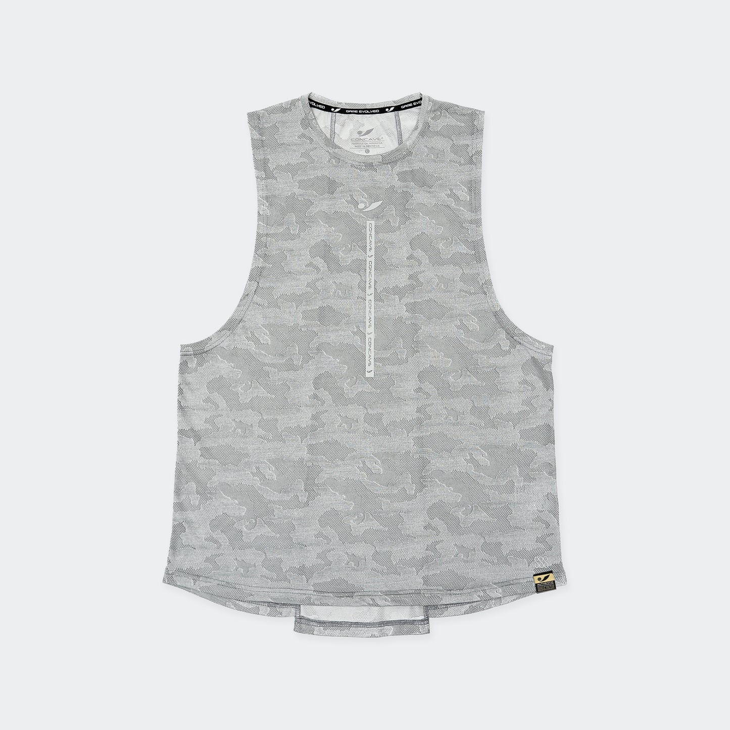 C-Mesh Tank Top – Carbon Grey