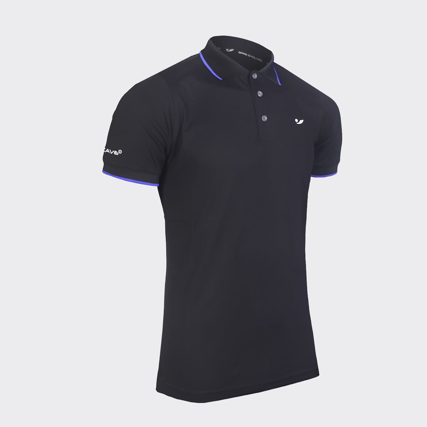 Cave Lifestyle Polo - Black / Blue