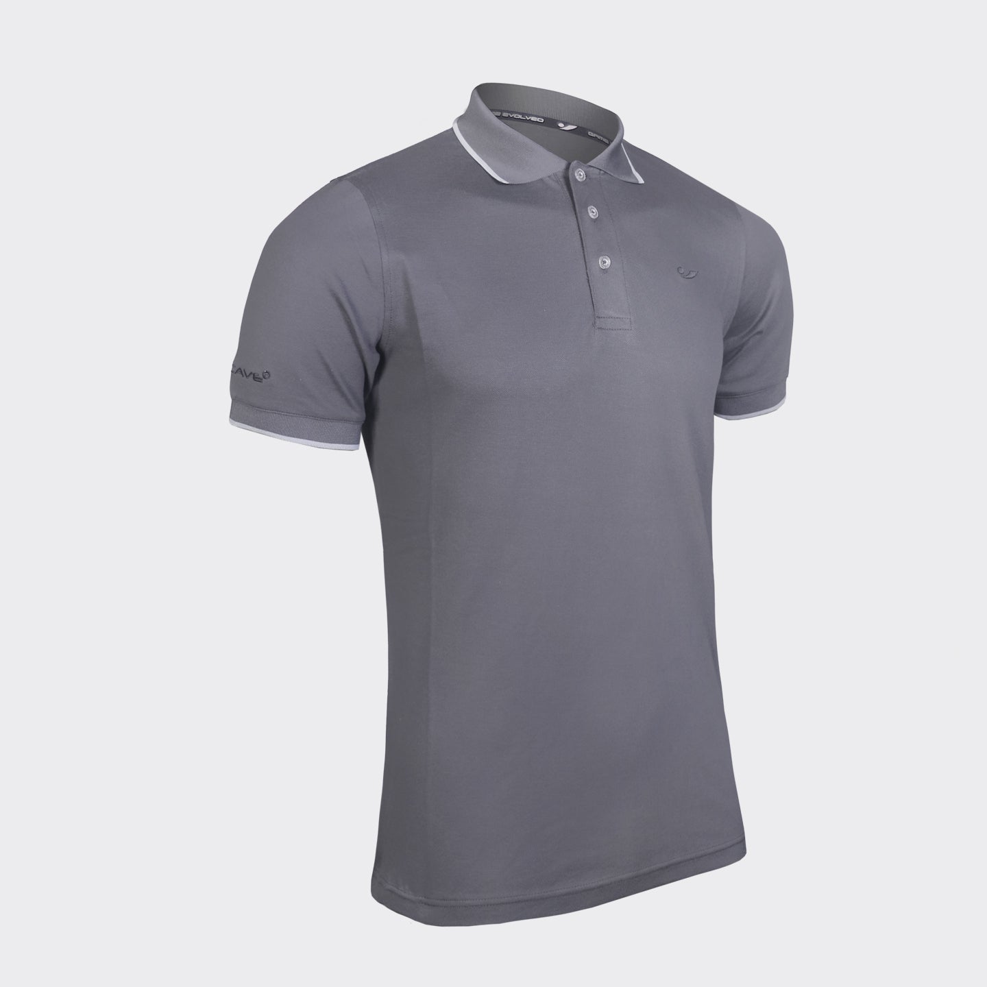 Cave Lifestyle Polo - Grey / Light Grey