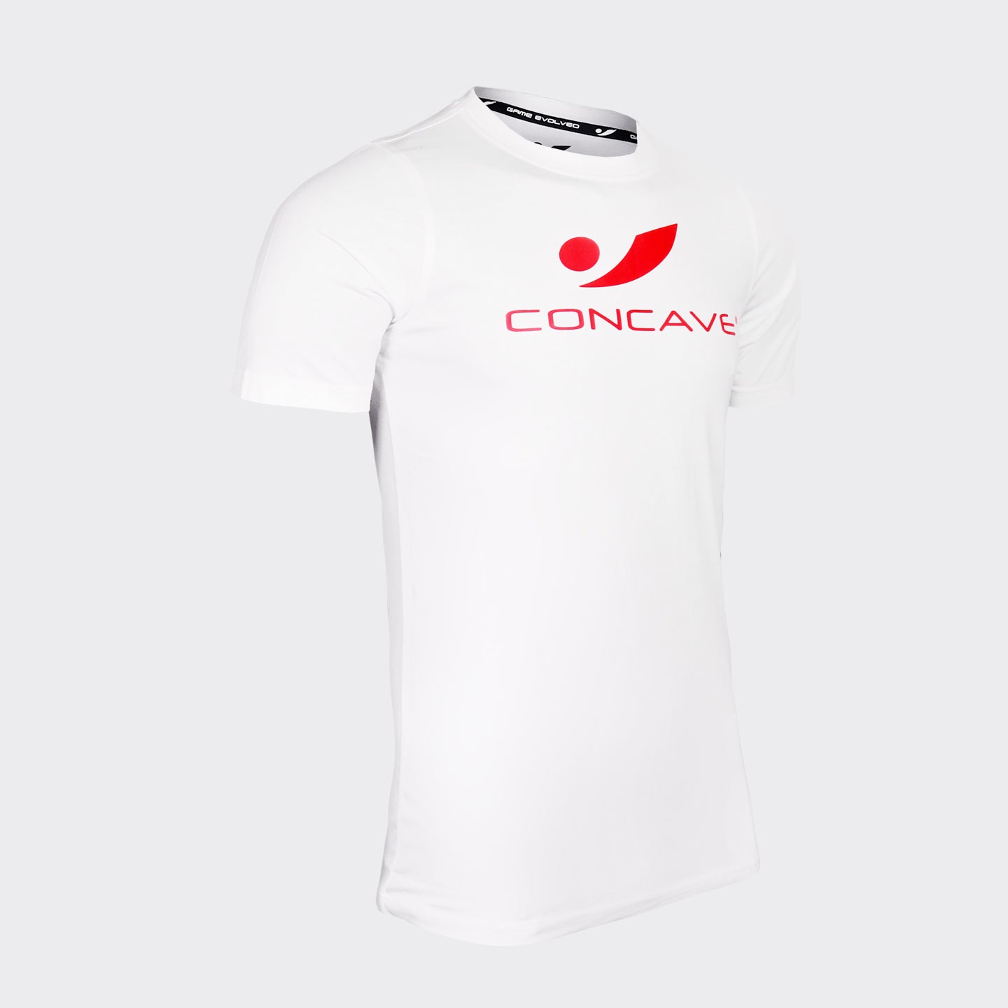Cave Casual Logo Tee - White / Red