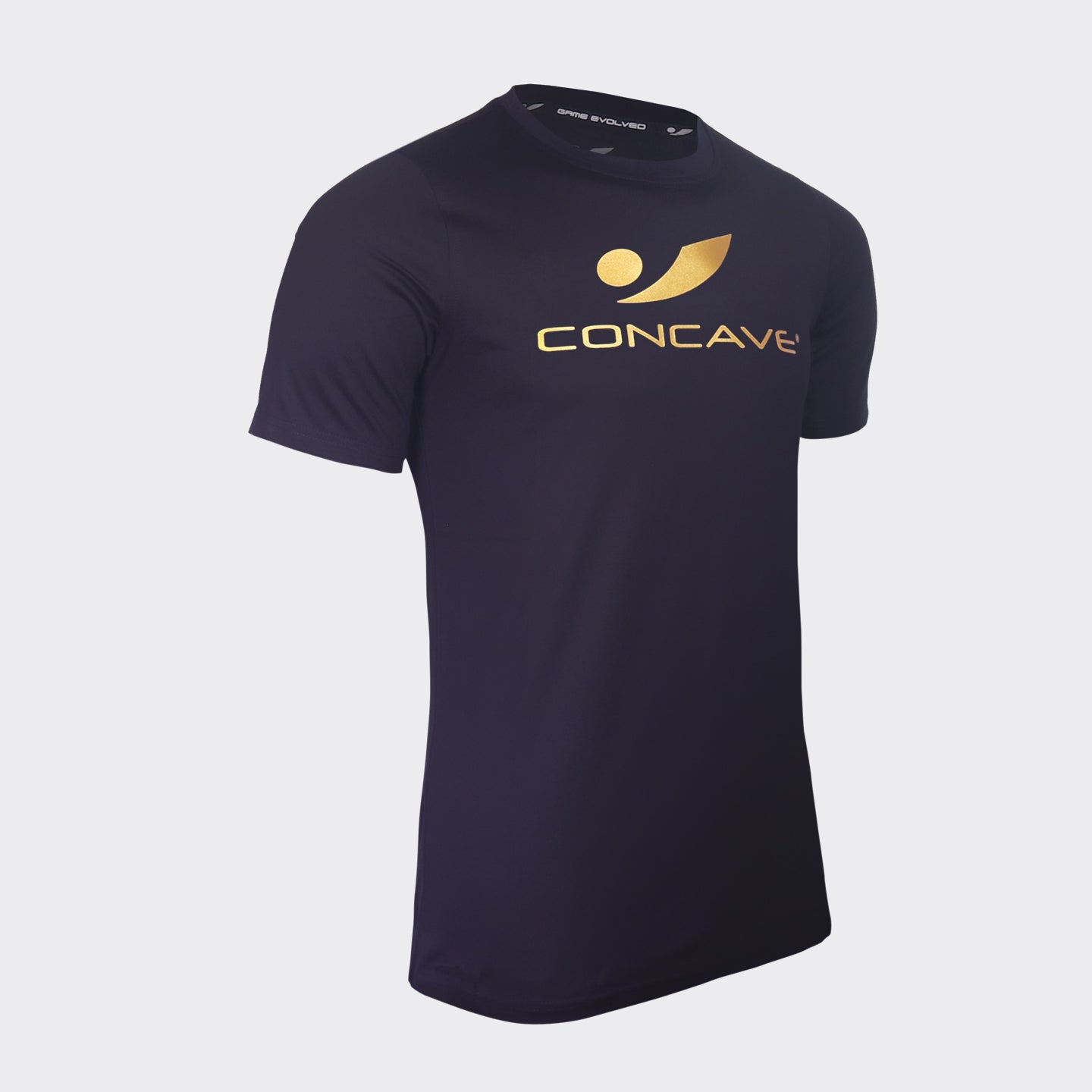 Cave Casual Logo Tee - Black / Gold
