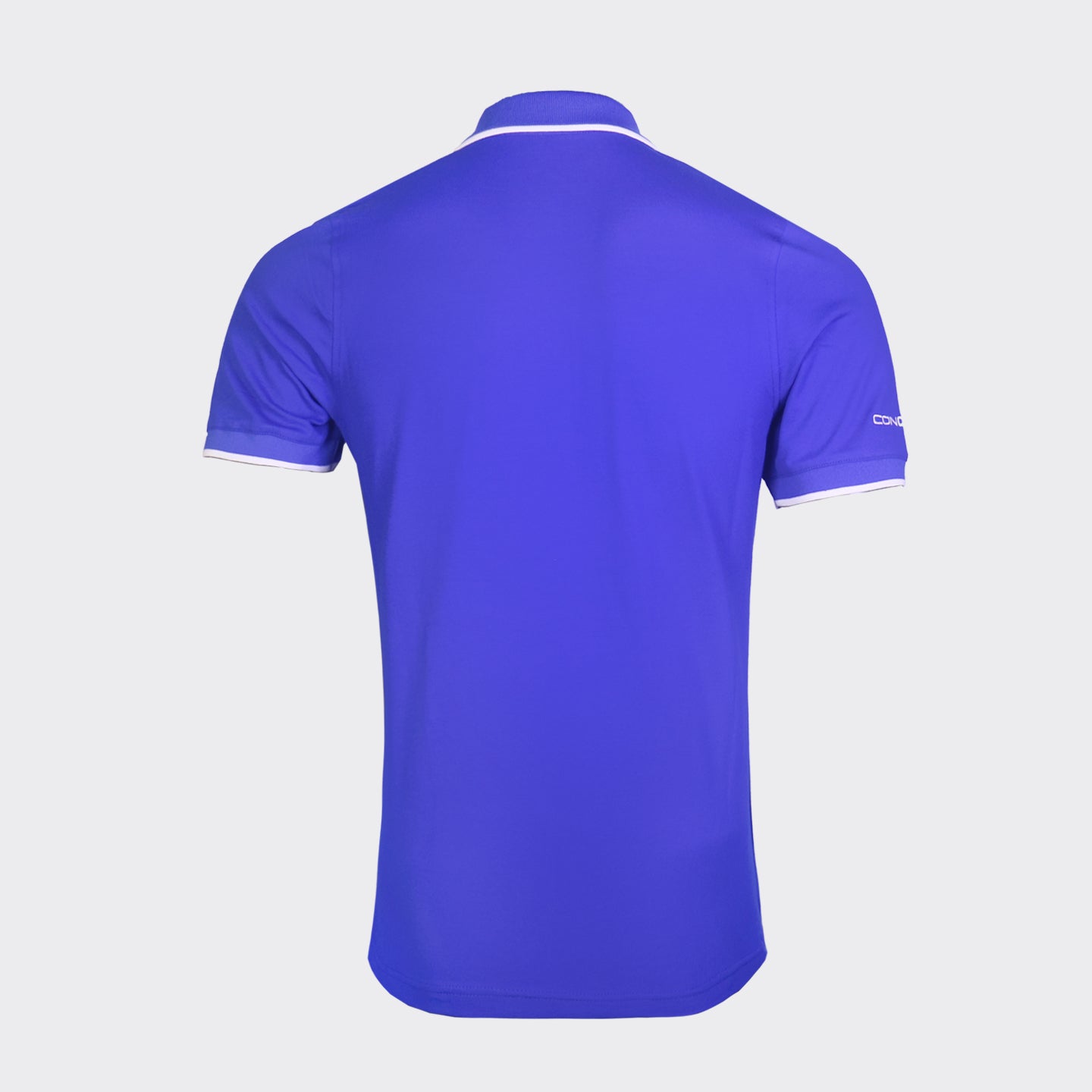 Cave Lifestyle Basic Polo  T- Shirt - Blue / White