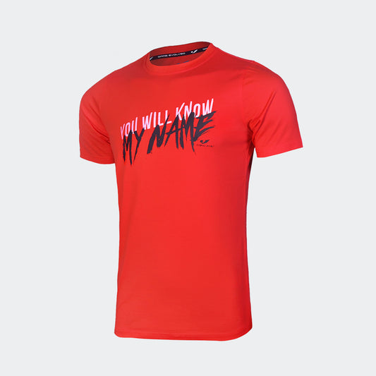 T-Shirt You Will Know My Name - Red