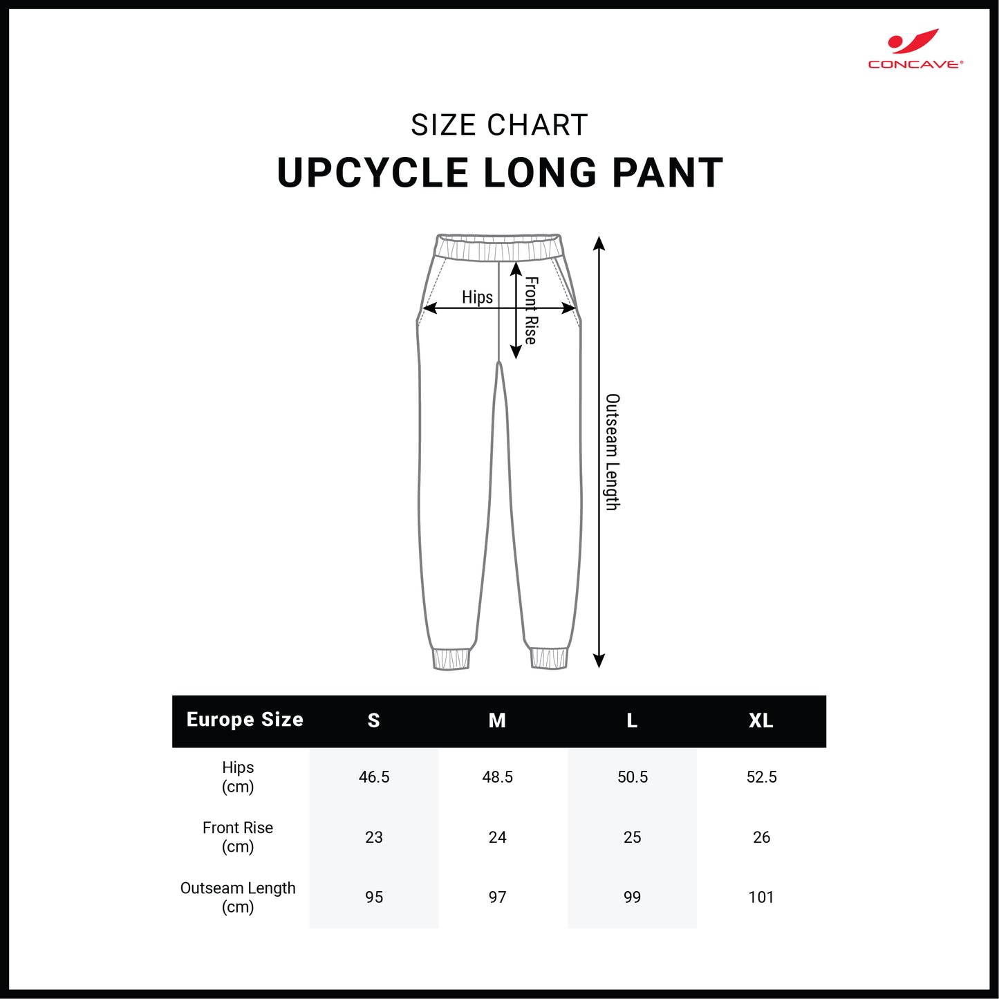 Upcycle Longpant - Black