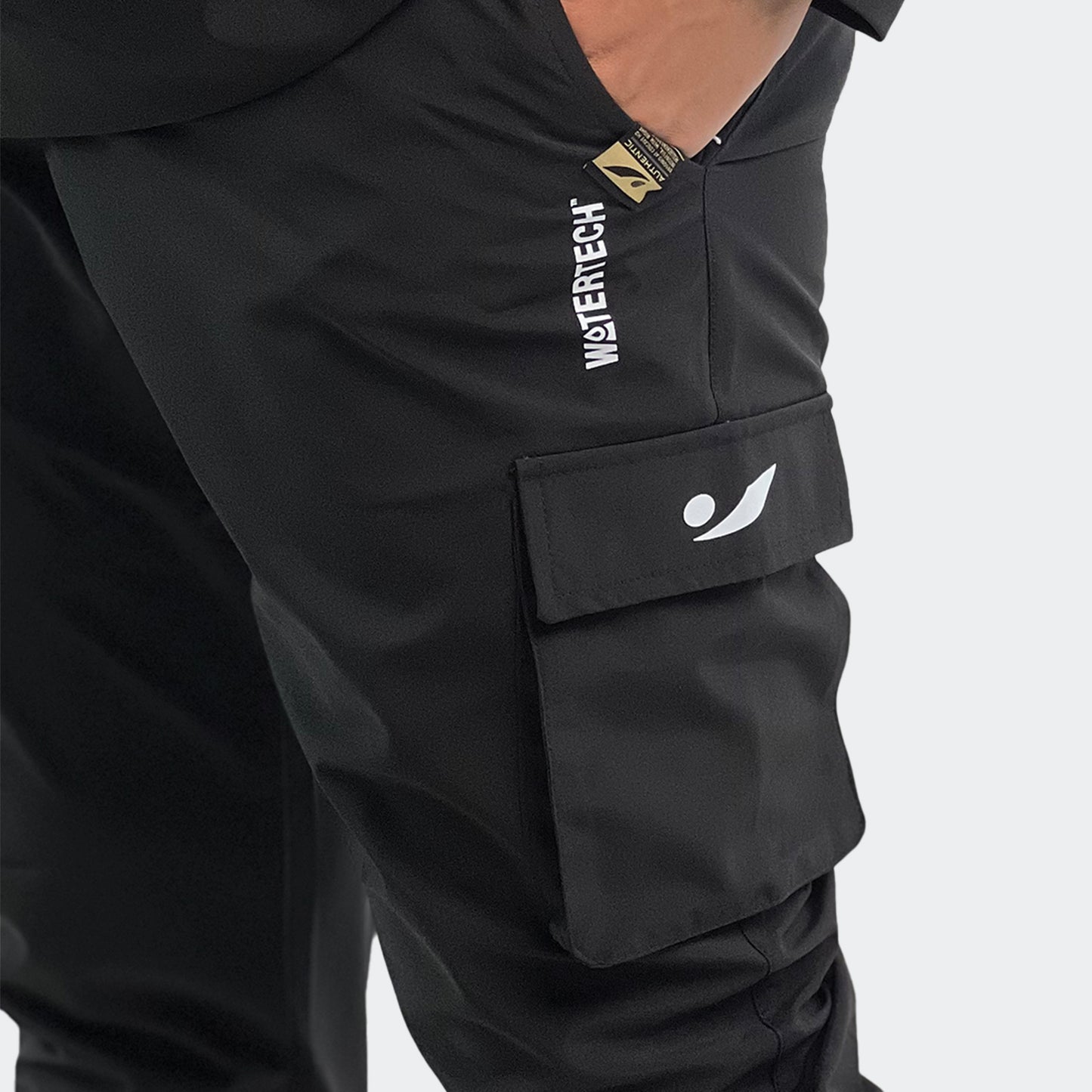Watertech™ - Celana Panjang Training Cargo - Black