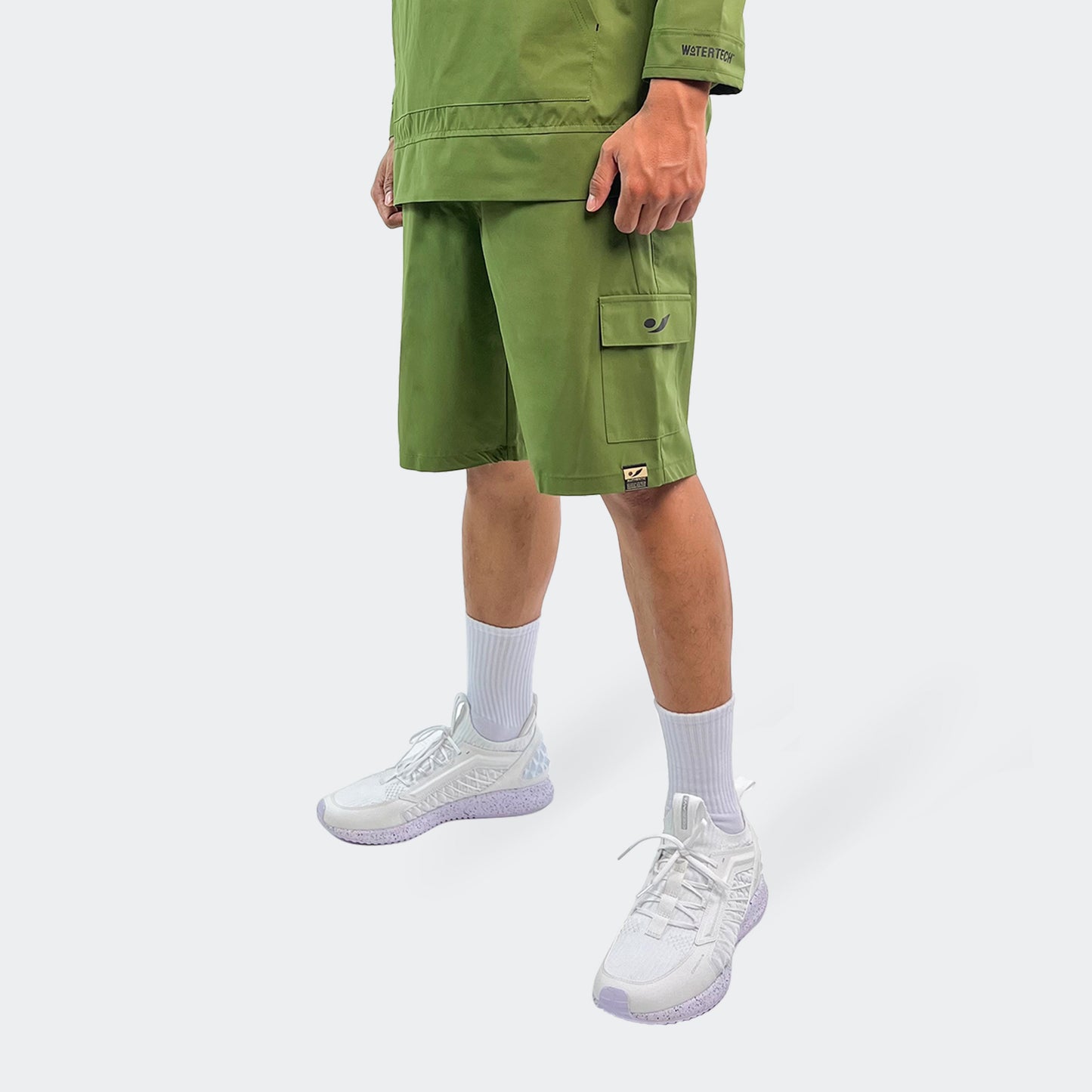 Watertech™ - Celana Pendek Training Cargo - Algae Green