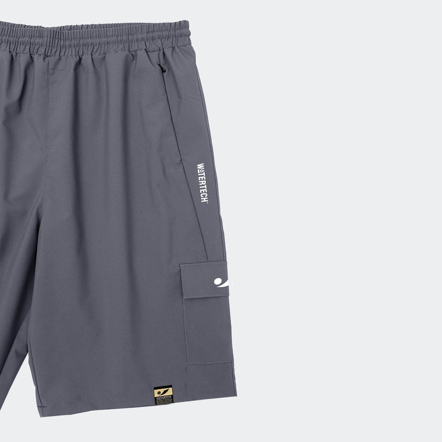 Watertech™ - Celana Pendek Training Cargo - Carbon Grey