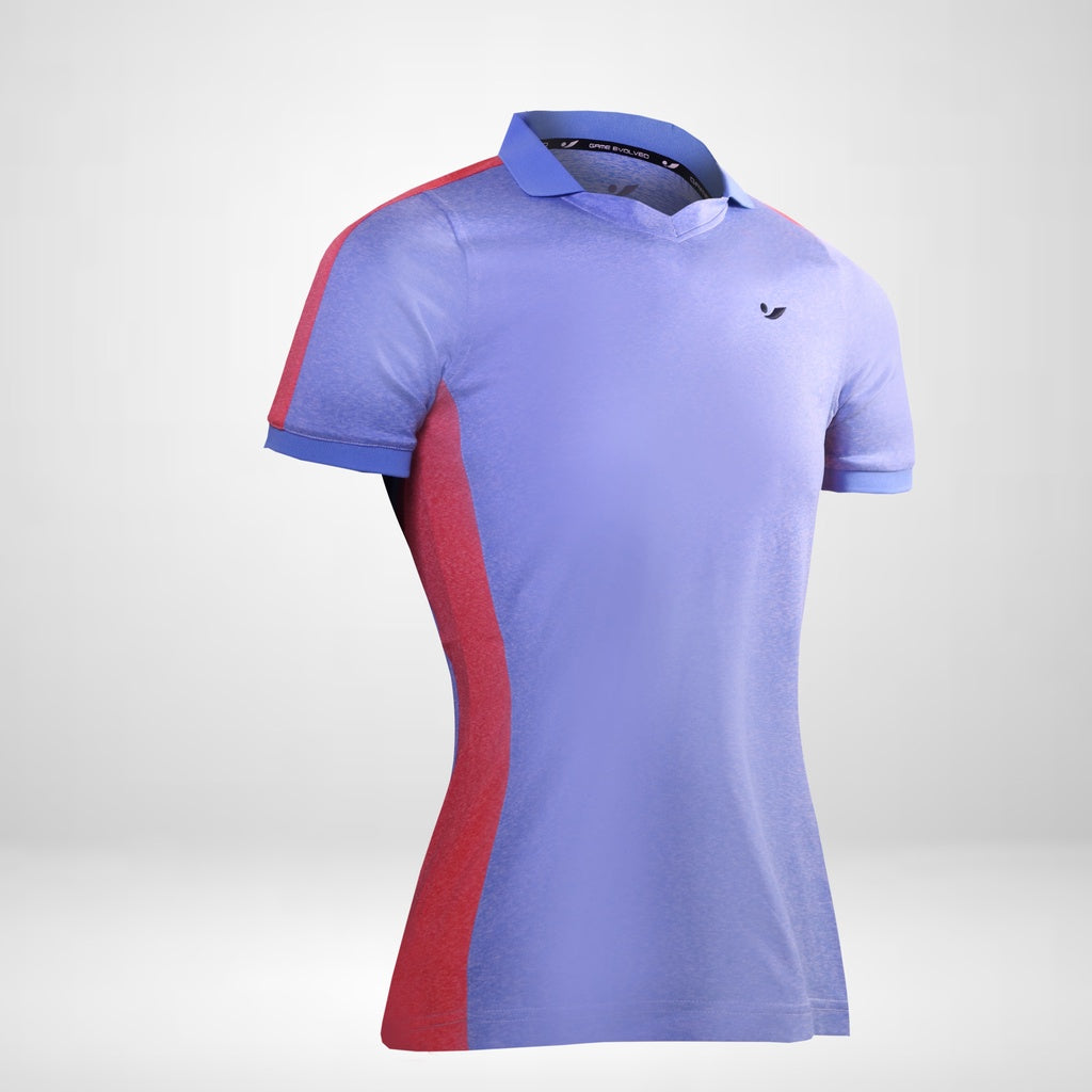 Polo Shirt Concave - Lifestyle Polo Women - Baby Blue / Pink