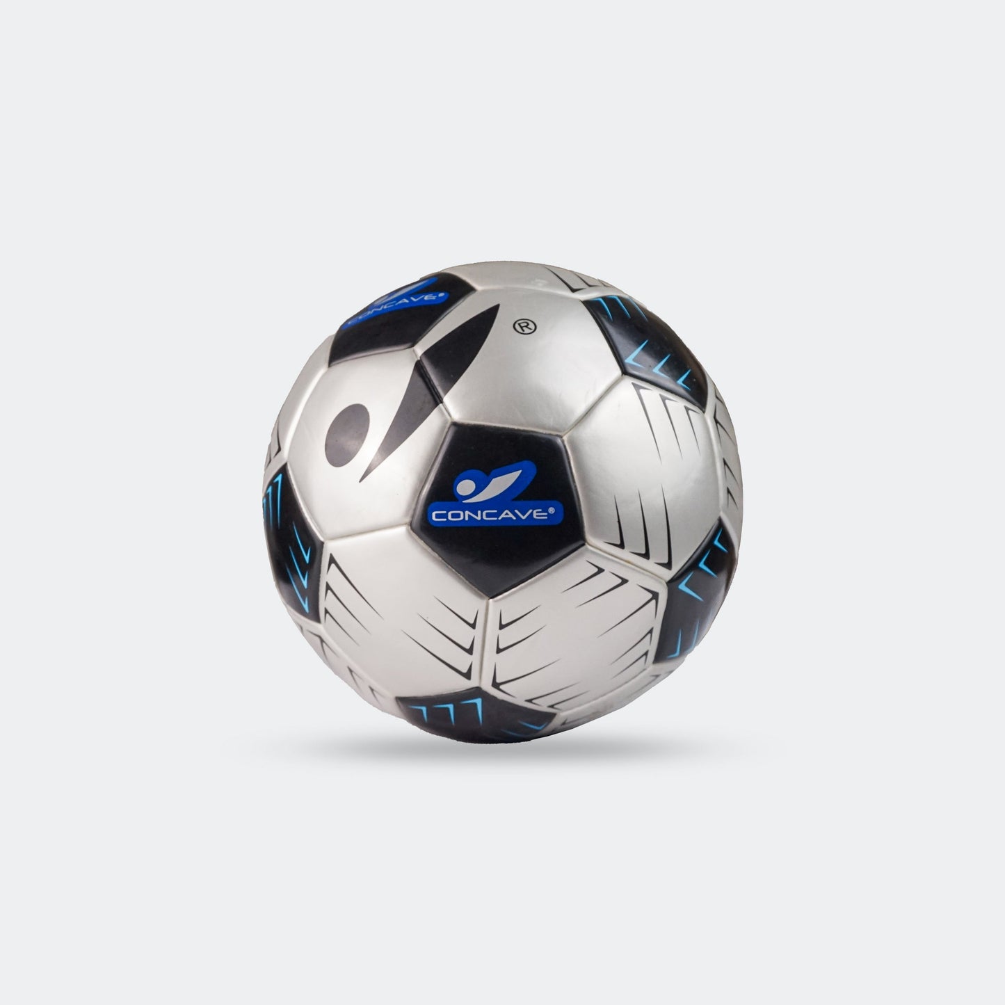 Bola Sepak Concave - Soccer Ball - Silver