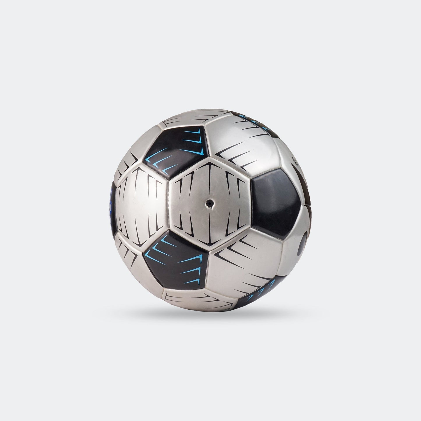 Bola Sepak Concave - Soccer Ball - Silver