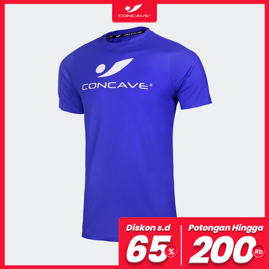 Cave Casual Tee -Blue / White