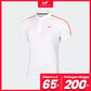 Cave Lifestyle Strip Polo  - White / Red