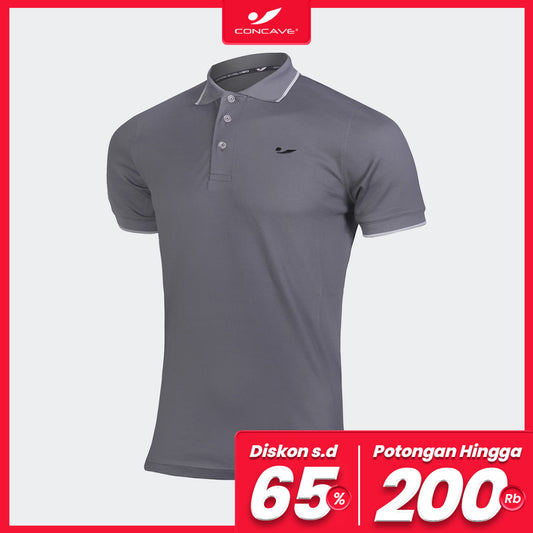 Cave Lifestyle Polo  - Grey / Light Grey