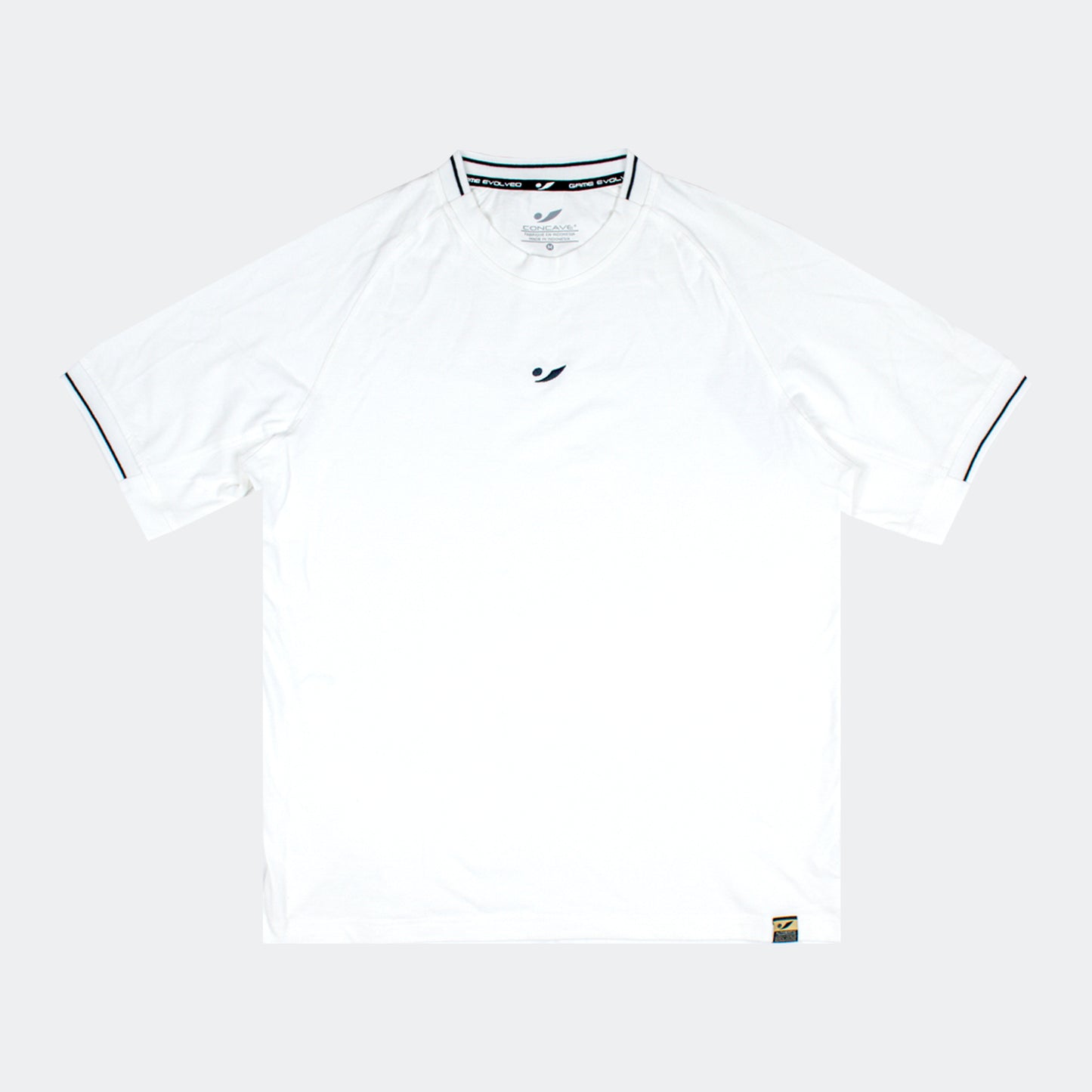 CAVE CASUAL TEE THRIVE POLO KIDS - WHITE/BLACK