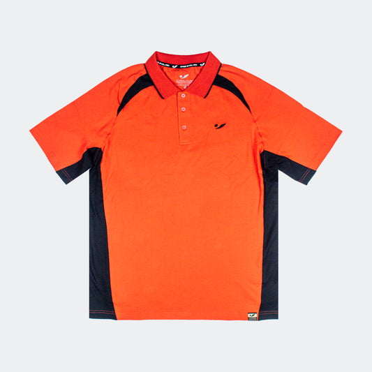 CAVE POLO SPORT KINETIC KIDS - RED/BLACK