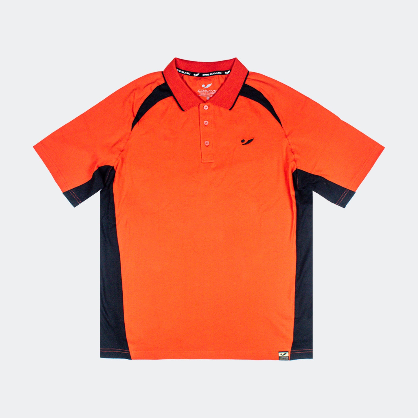 CAVE POLO SPORT KINETIC - RED/BLACK