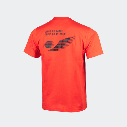 CAVE CASUAL DARE TO MOVE TEE - RED